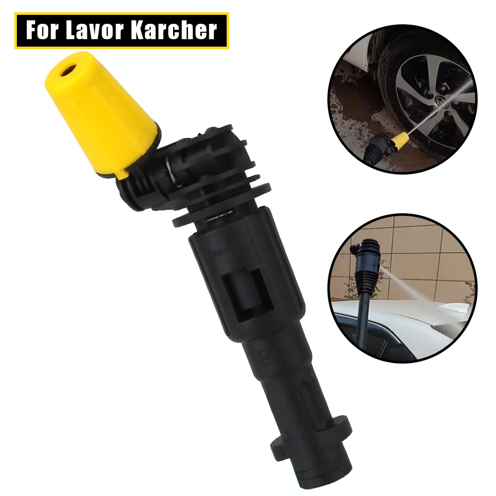 High Pressure Turbo Nozzle Fit For Karcher Trigger Guns Cleaner Spray Nozzle Car Wash Tool Dirt Shock 360° Gimbaled Spin