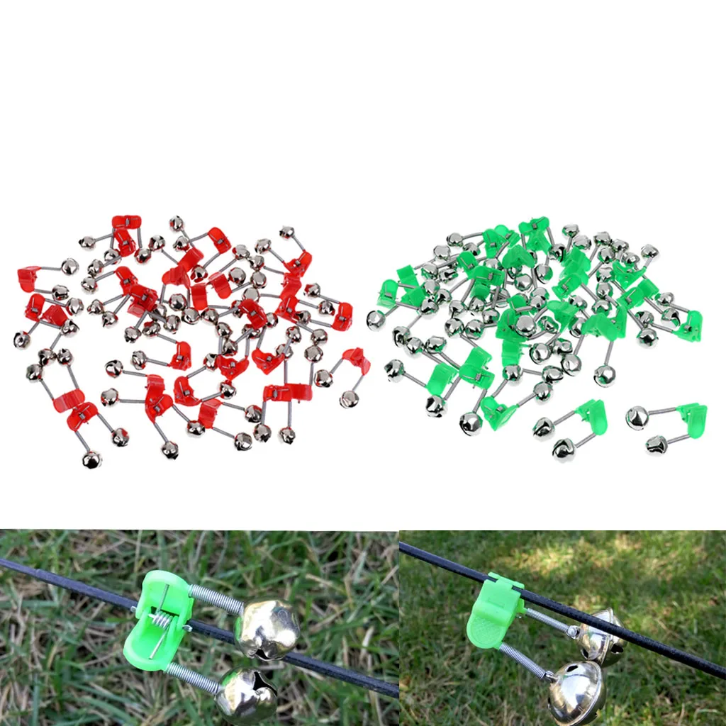 30 pcs. Fishing eel bell set eel bells double bite indicator for fishing