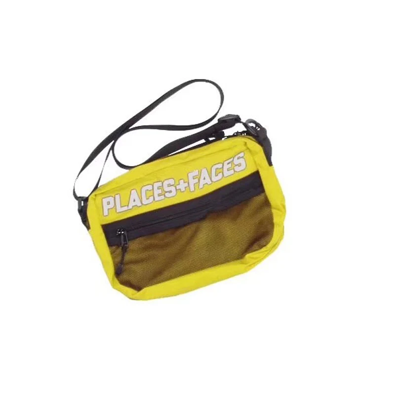 PLACES+FACES Package Streetwear Casual Classic Reflective Places+Faces Crossbody Bags Hip Hop Places+Faces Satchel Bags