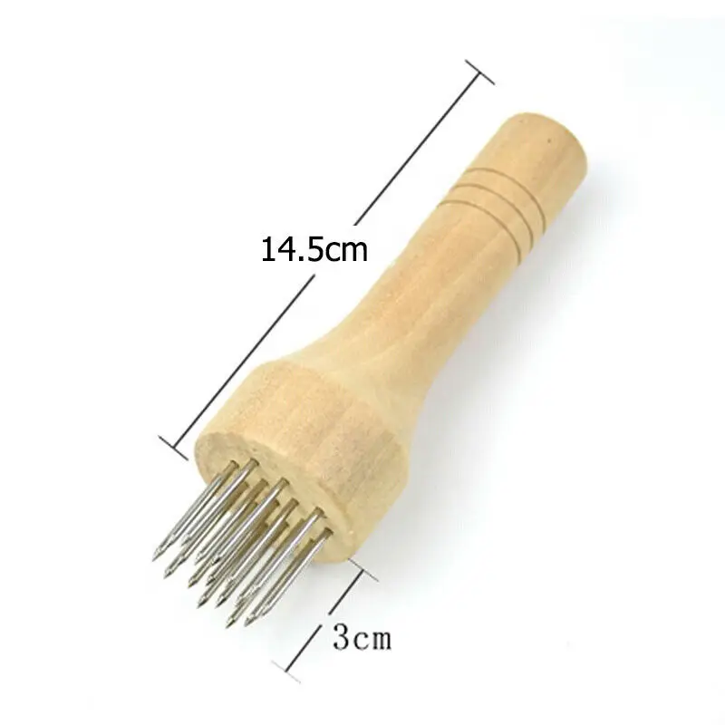 Belly Pork Skin Crispy Hand Tool Hole Hammer Needle Poke Pointed Needle Stainless Steel Fast Tenderizer Loose Steak Kitchen Tool