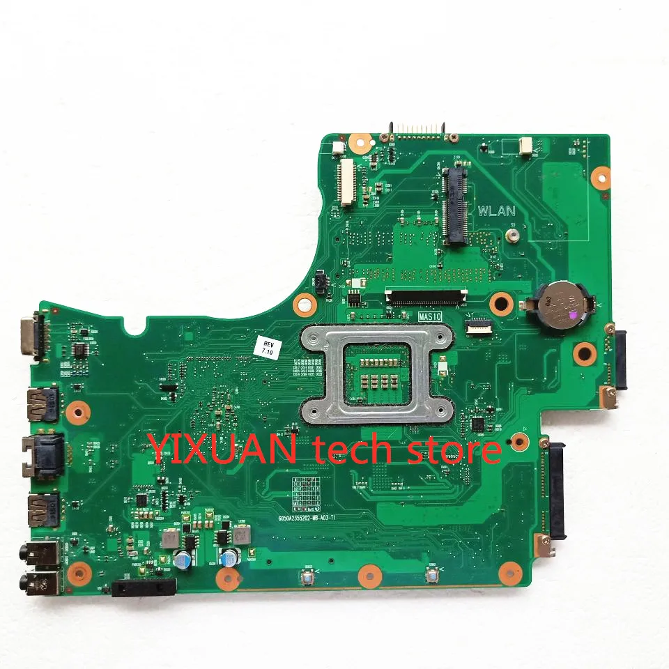 V000225000 motherboard For Toshiba C655 C650 Laptop Motherboard 6050A2355202 HM55 DDR3 fully tested