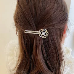 Big Brand Pearl Crystal Woman barrettes for hair Hair clips 2021 Jewelry for women party accessories