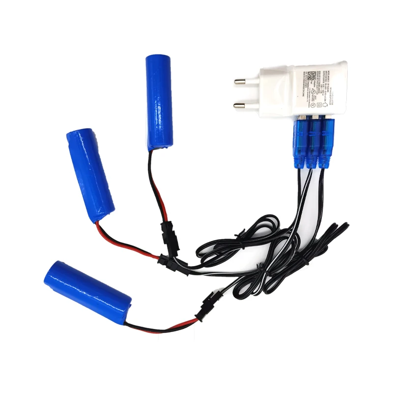 3.7v 1500mah 15C 18650 Batteria agli ioni di litio per JJRC RC Stunt Car Q85 Giocattoli SM-2P Spina RC Barca Auto Acqua pistola morbida Parti di batterie