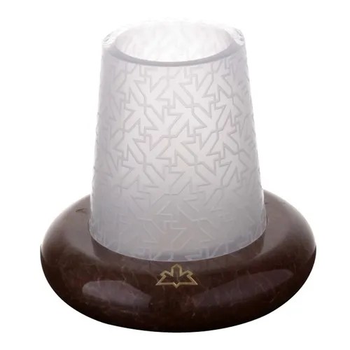 Arte Home Seljuk Embellishment Brown Gold Candle Holder