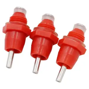 معدات الدواجن الأوتوماتيكية ، شاربي حلمة الدجاج ، سقي حمامة السمان وحلمات سقي الطيور ، نوع الربيع أعلى 6 مبيعات لنتف الدجاج - رقم 2