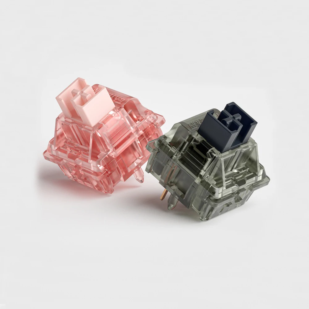 

Gateron BOX V2 Ink Pink Black Switch 50g 60g Linear 5pin RGB Translucent Mechanical Keyboard Customize Game