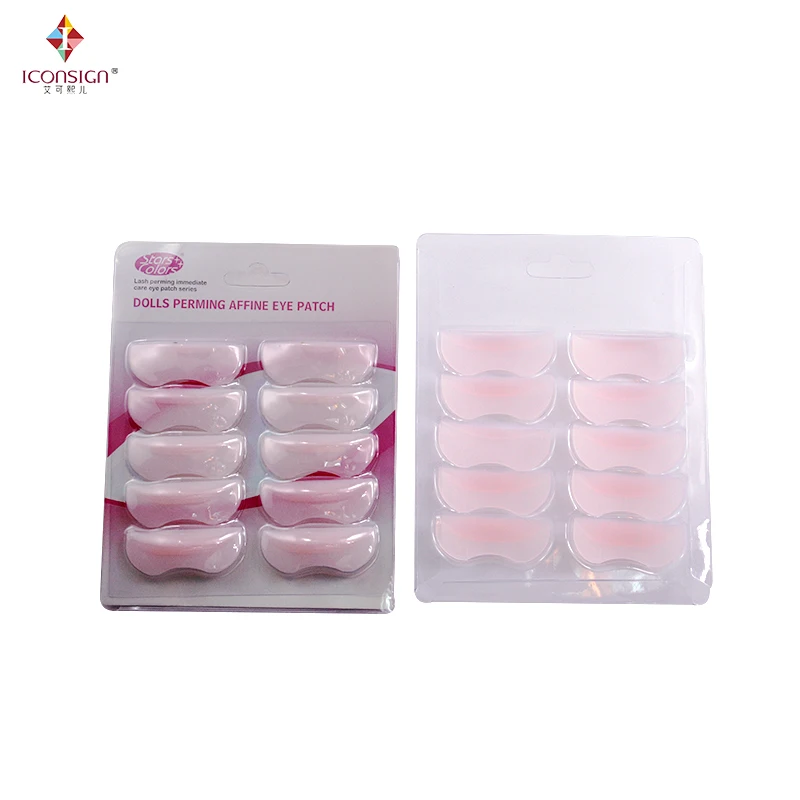 5 Pairs/Bag Eyelash Lift Patches Grafting 3D Lashes Lift Rods Silicon Patch Eyelash Extension Perm Pad Makeup Tools