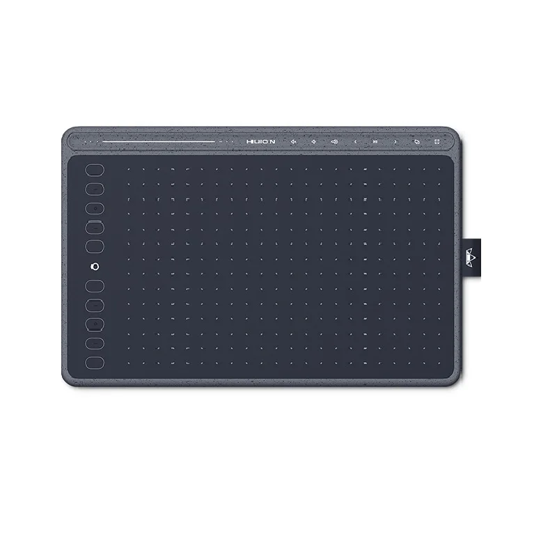 HUION HS611 Graphic Digital Drawing Tablet 266PPS Graphics Pen Tablet Multimedia Keys Three Colors For PC Android