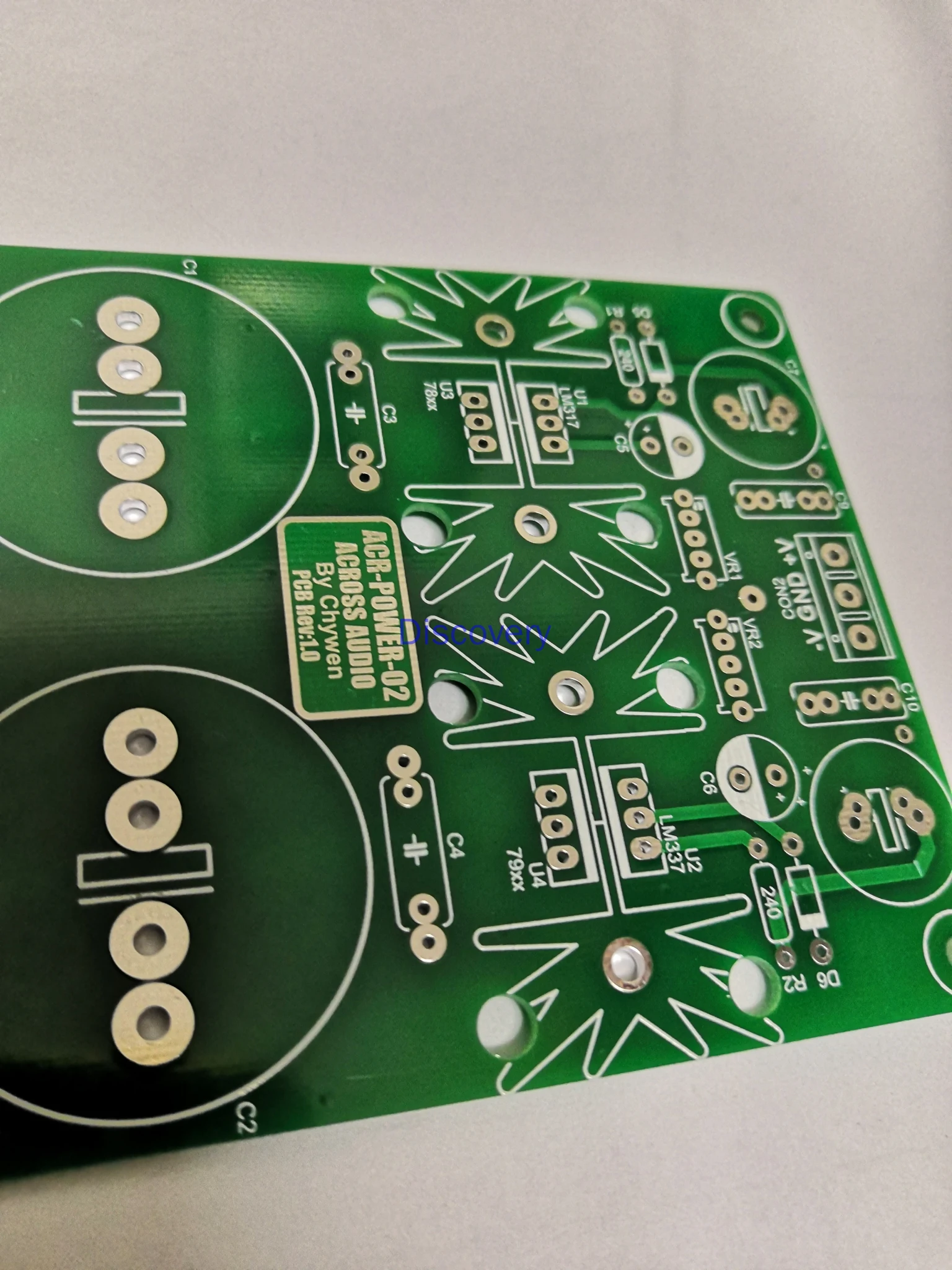 LM317/337หรือ78 **/79 ** แหล่งจ่ายไฟ Board