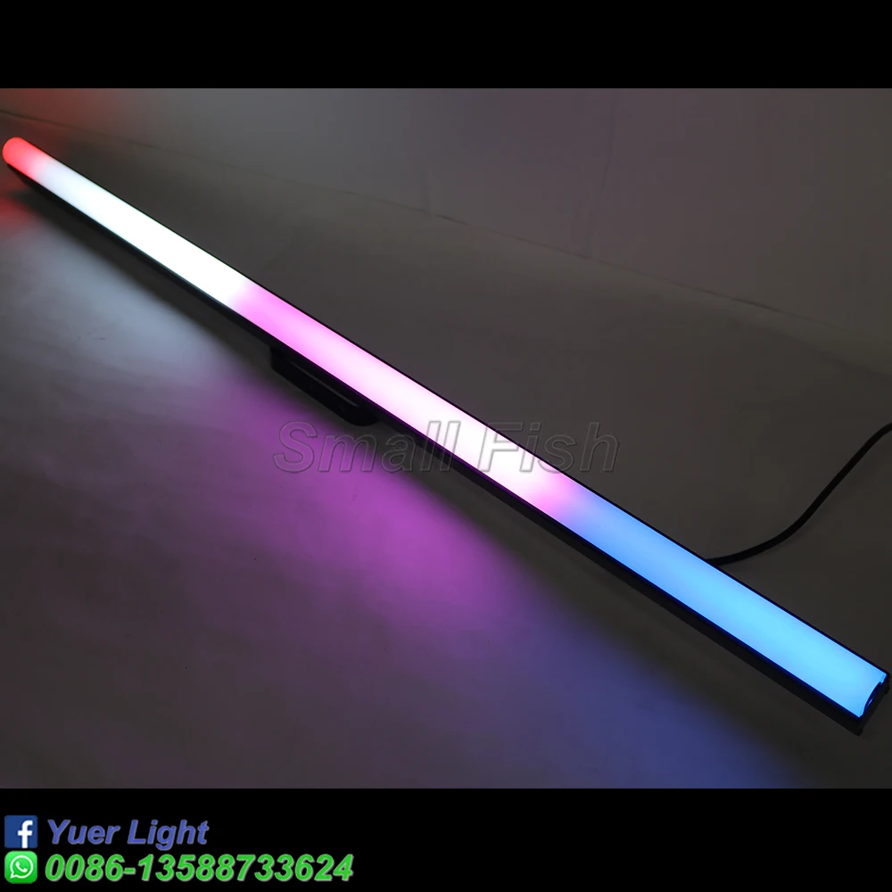 LED Bar Light 40X0.5W Strip Light RJ45 Connector DMX Art-Net Control DJ Disco Stage Party Horse Racing Strobe Wash Effect Strip