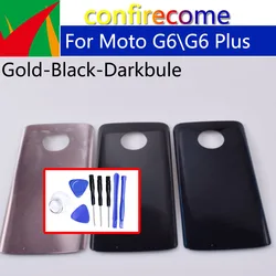 Replacement For Motorola Moto G6 Plus Battery Back Cover G6Plus Rear Housing Case Chassis Shell