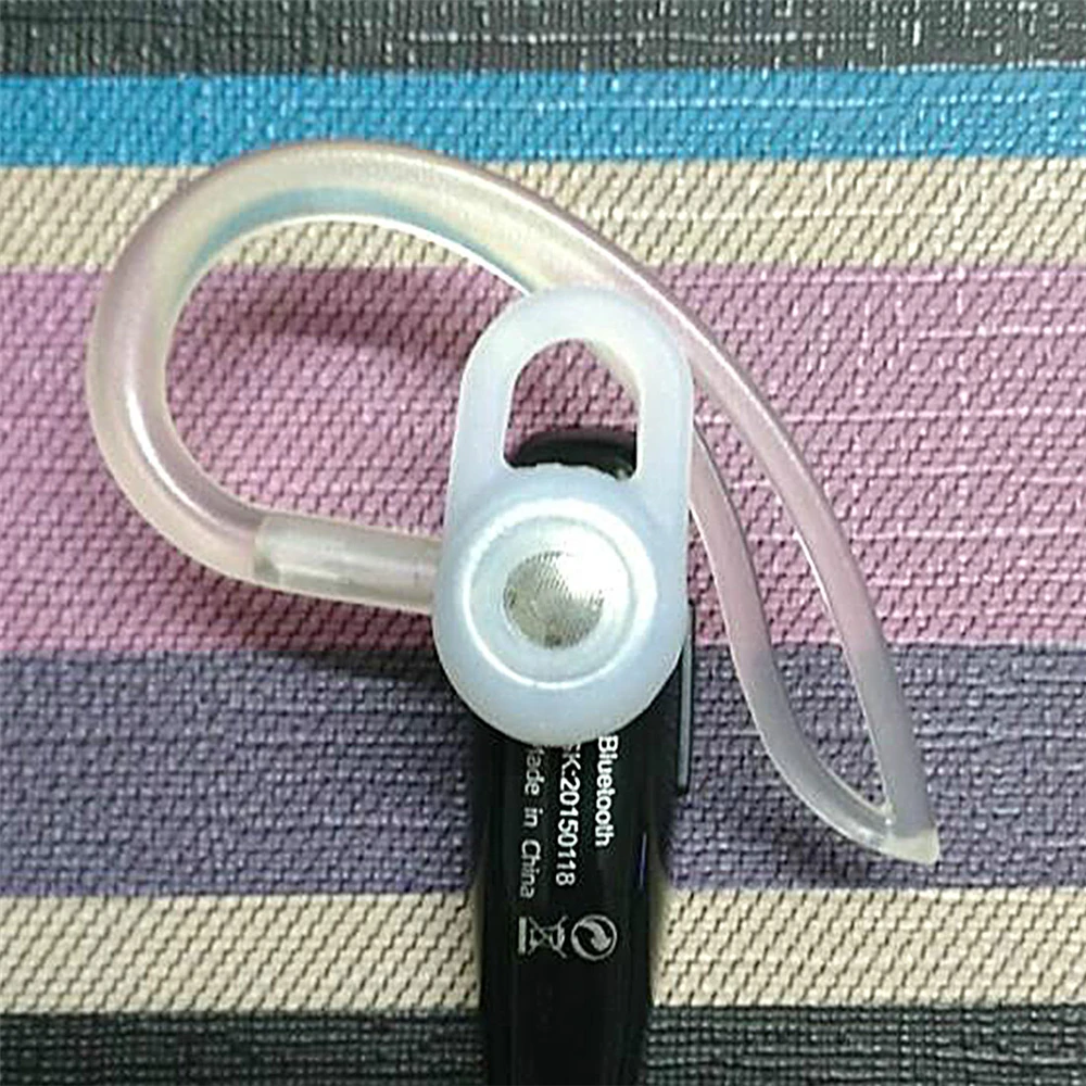 2Pc Portatile 6 Millimetri 7 Millimetri 8 Millimetri 10 Millimetri Auricolare Bluetooth in Silicone Trasparente Curvetta Loop Clip Auricolare Dell'orecchio gancio Accessori di Ricambio