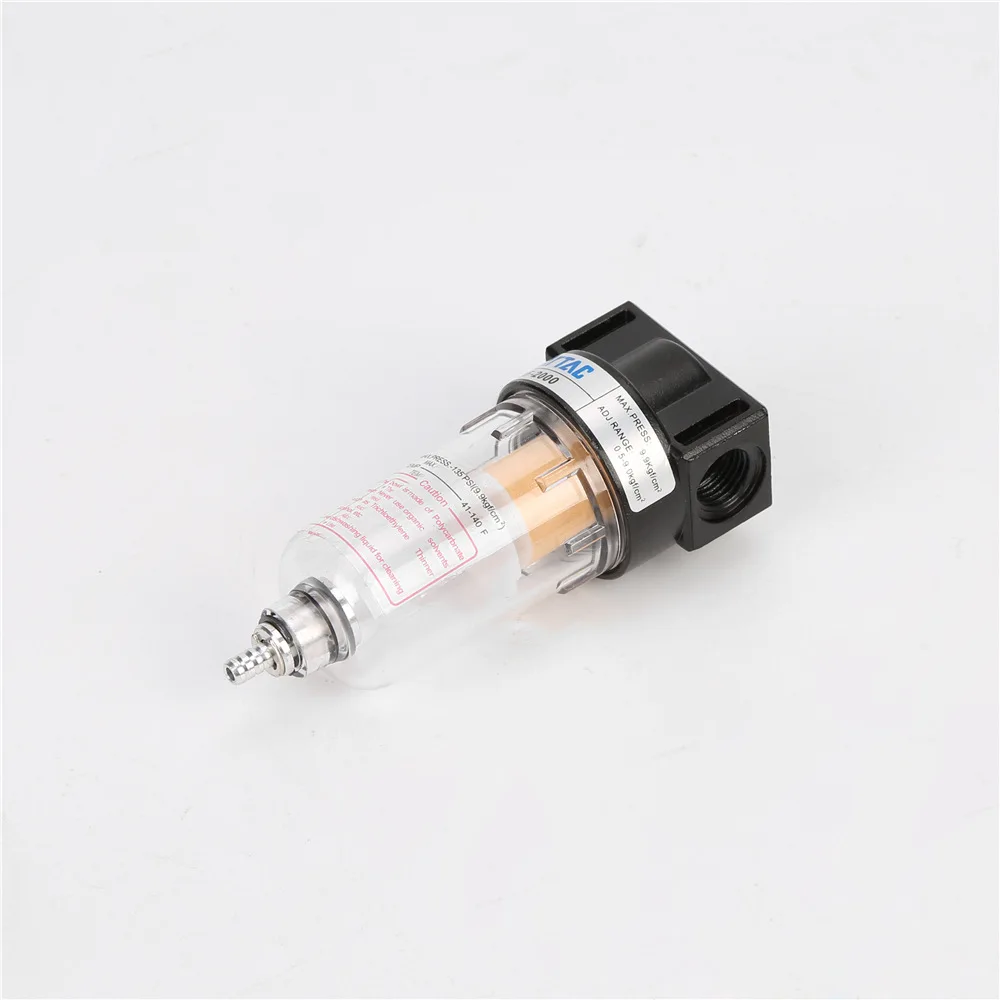AF2000 1/4 filtro pompa aria separatore olio e acqua componenti pneumatici compressore d'aria