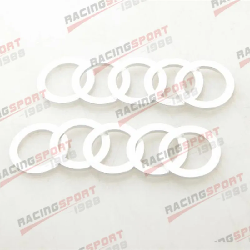 

10 x Aluminum Washer AN6 ID14.5mm 9/16" AN -6 Washers for AN Adapter