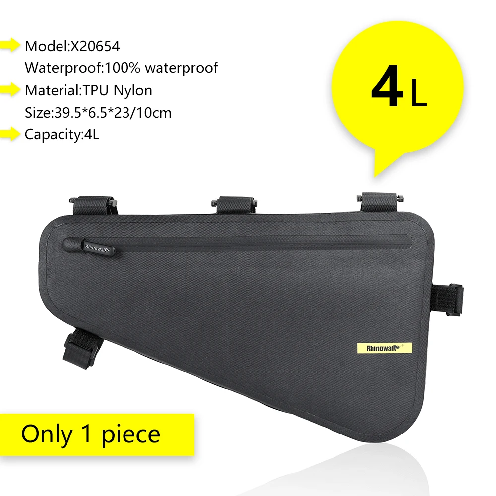 Rhinowalk Fiets Tas Set Waterdichte Fiets Fietsen Zak Sets Fietszadel Stuur Frame Buis Zak Racefiets Reizen Accessoires