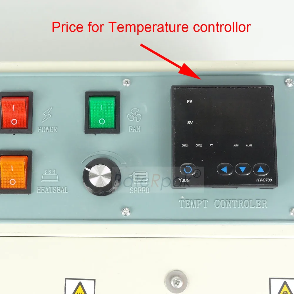 BateRpak FR900 maszyna do uszczelniania ciągłego regulatora temperatury, FR-900 zespół uszczelniaczem części HY-C700,220V