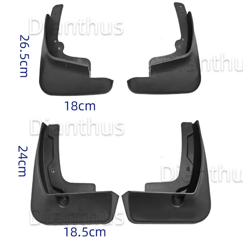 For Kia Pegas Soluto Sedan 2017-2021 Car Mudguard Anti-splash Anti-Fouling Front Rear Fender Accessories 2020 2019 2018 2017