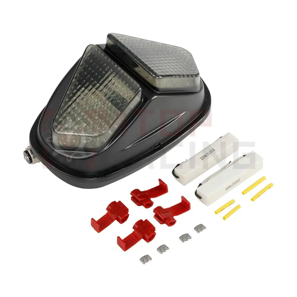 Motorcycle LED Tail Light Rear Lamp Brake Light For Triumph Daytona 600 650 2004 2005 Tailight