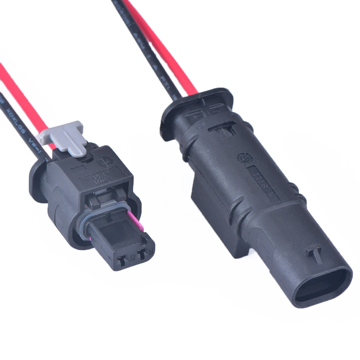 Connecteur d'injecteur de carburant automatique à 2 broches, fils, prise de capteur étanche 0- 2112986 -1 1- 1718643 -1 4F 0973702 4F0 973 702