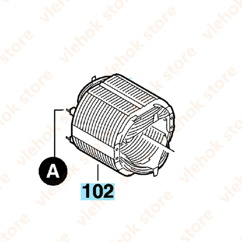 220-240V FIELD FOR BOSCH GST120E GST600E STP120BE GST600BE 2604220715