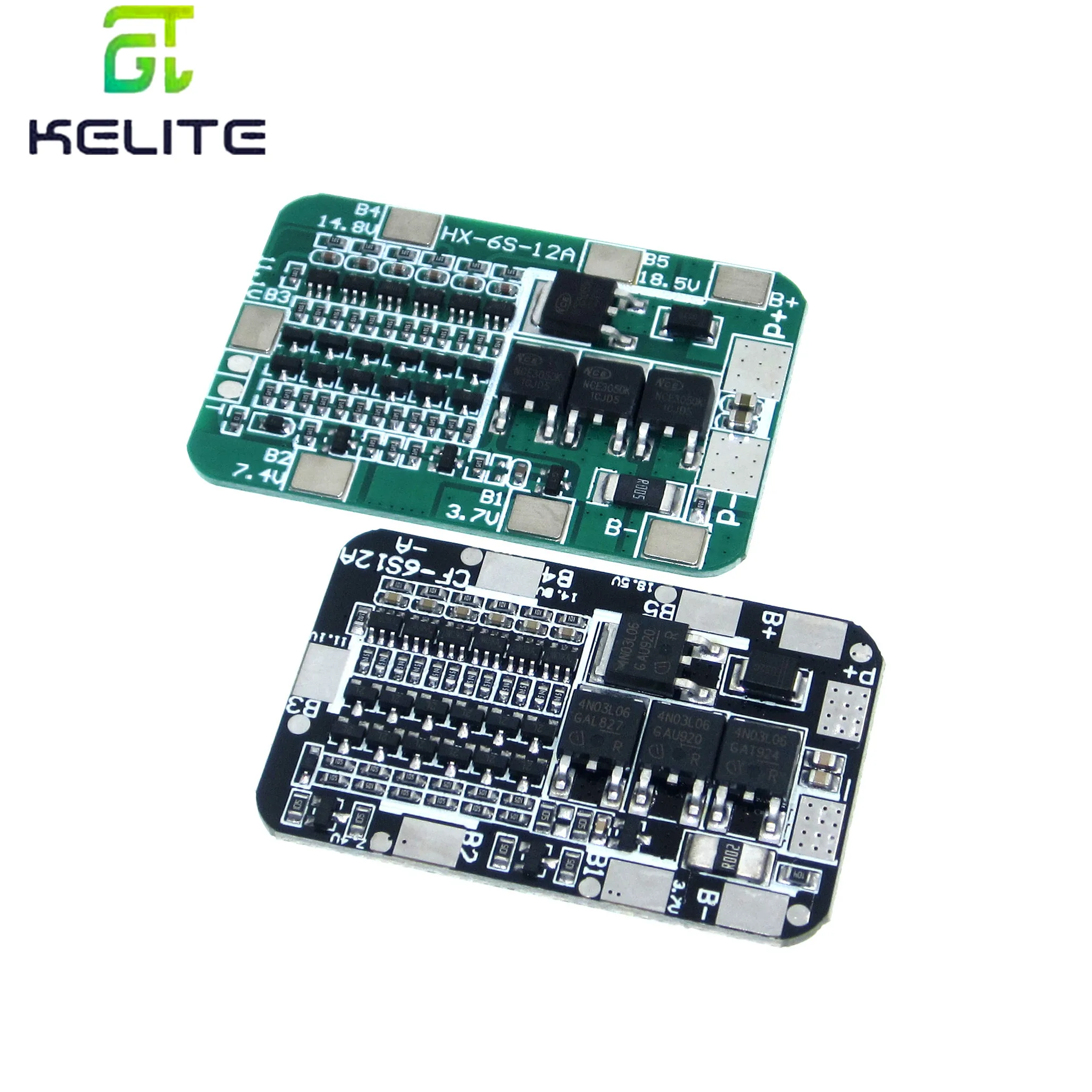 6S 15A 24V / 25.2V15A  Special electric drill PCB BMS Protection Board For 6 Pack 18650 Li-ion Lithium Battery Cell Module