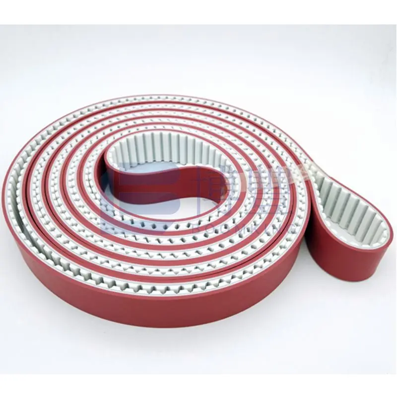 Polyurethane PU Timing belt 48-AT10-3950+5T for Glass edging Machine,Polyurethane synchronous,Transmission belt