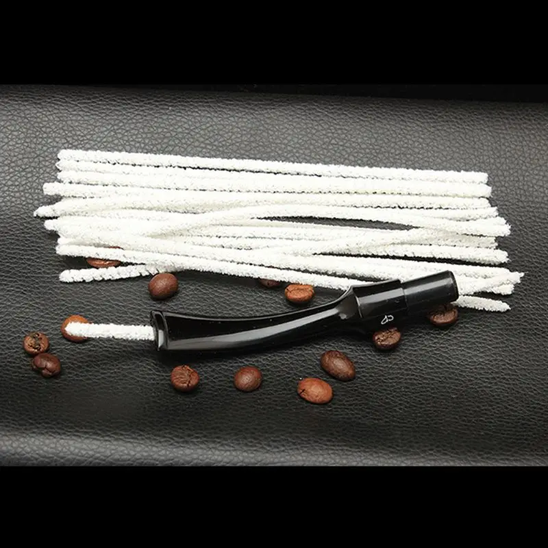 Hot 100Pcs Cotton Intensive Tobacco Pipe Cleaning Tool Smoke Pipe Cleaner For Cleaning In Tight Space Craft Art Chenile Stick