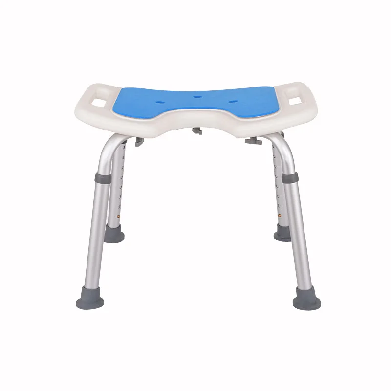 U-style Bathroom Chair For The Disabled Shower Stool Toilet Bath Tub Aids Bench Non Slip Adjustable Elderly Pregnant Women Seat