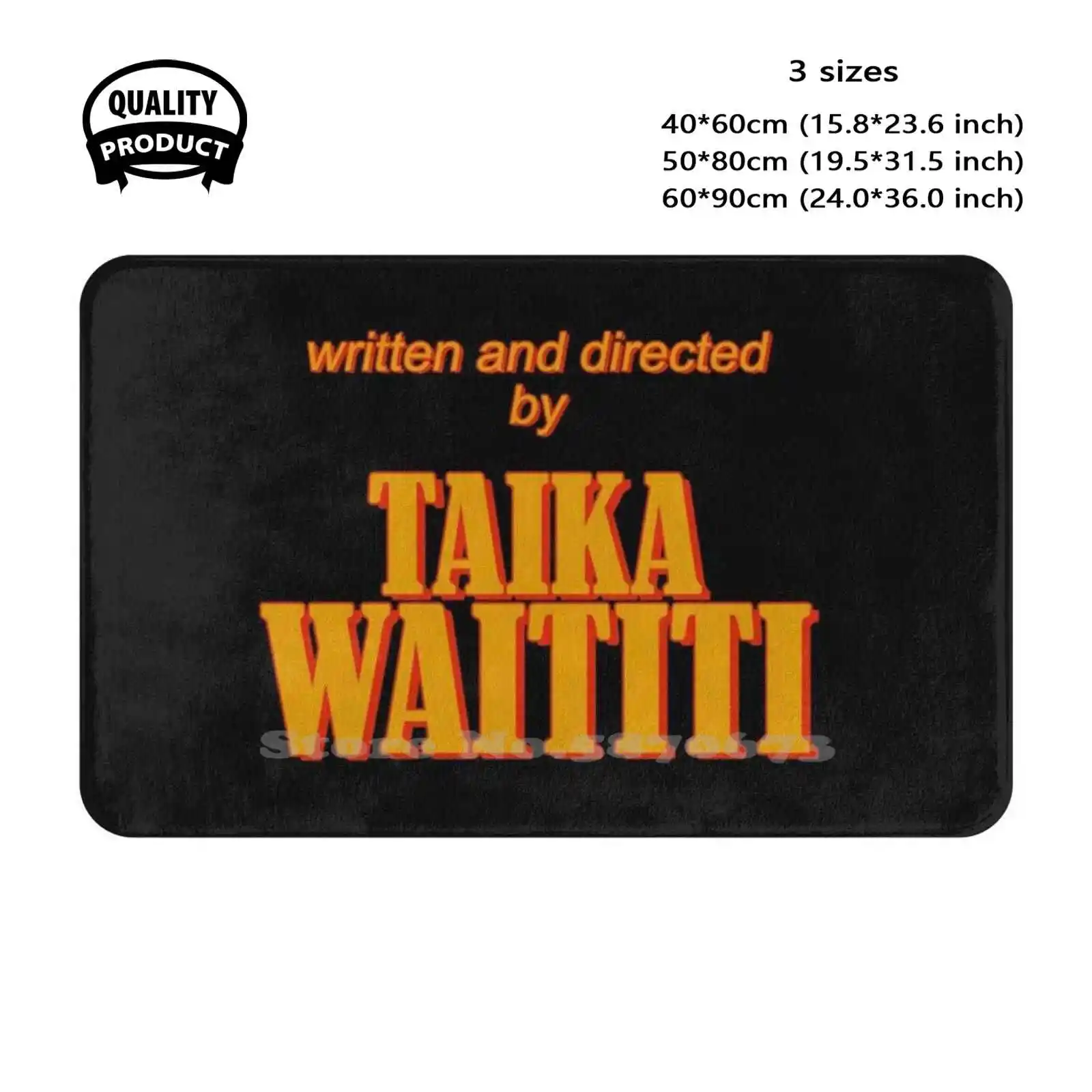 Written And Directed By Taika Waititi Soft Cushion Home Carpet Door Mat Car Rug Taika Waititi Ragnarok What We Do In The