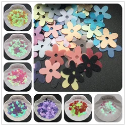 30g Flat 10mm Flower Loose Sequins Paillettes For Sewing ,Shoes,Hat,Kids DIY,Crafts Accessories Wholesale