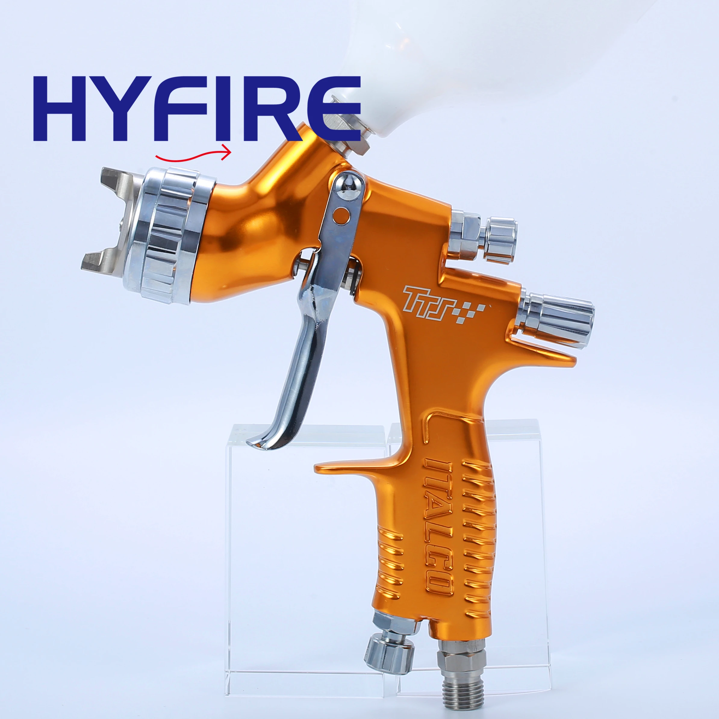 ITALCO high quality spray tools high efficiency spray gun 1.3mm 600CC cup TTS gravity spray guns