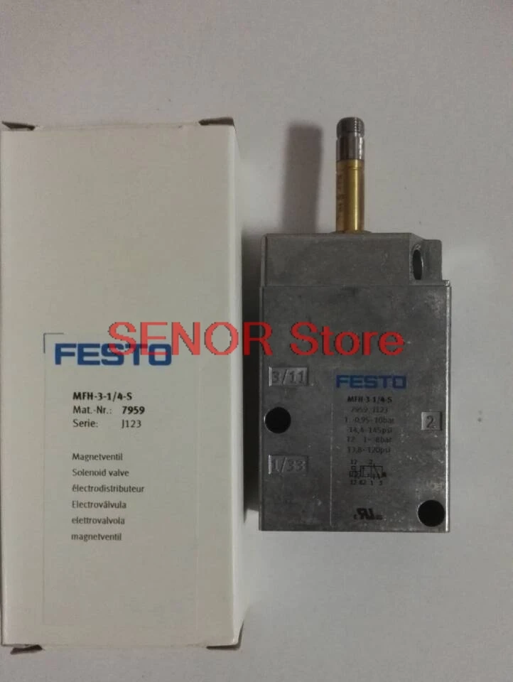 

Brand new original solenoid valve MFH-3-1/4-S 7959 without coil