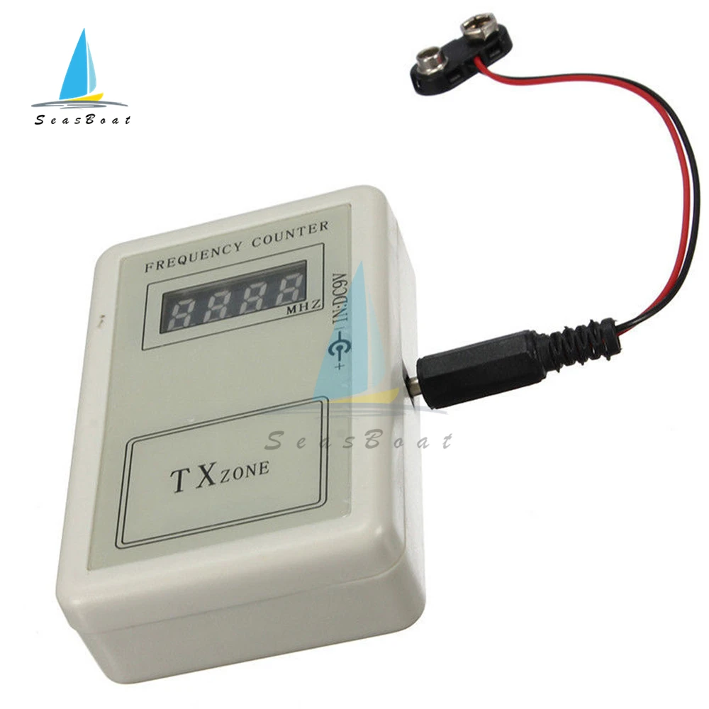 Imagem -02 - Medidor de Frequência sem Fio com Controle Remoto Testador de Contador 250450mhz para Chave Remota de Carro Detector de Corrente de Alimentação