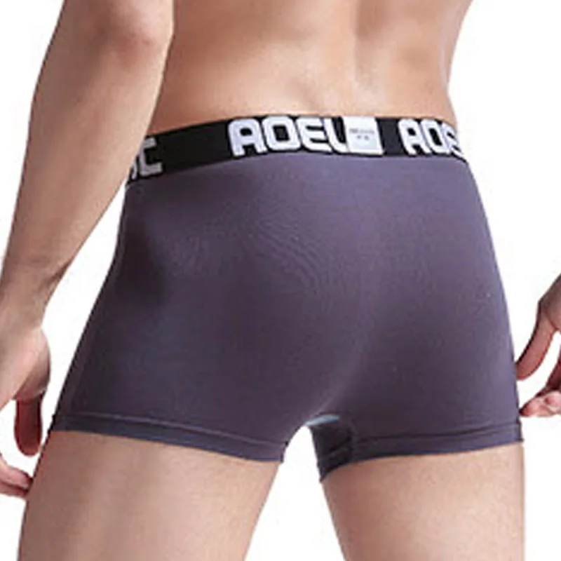 Sexy Mens Boxer Cozy Modal Underwear Men Sexy Protruding Elephant Nose Pockets Men Breathable Penis Scrotum Separate Boxershorts