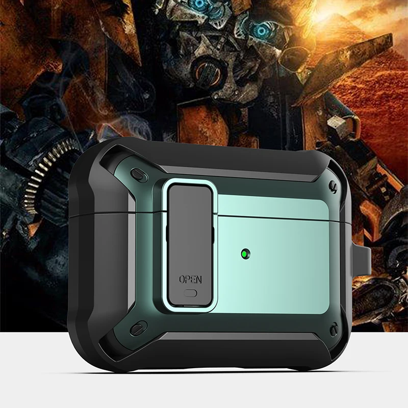 Công Tắc Dành Cho Tai Nghe Airpods Pro 2 Ốp Lưng TPU Tính Bảo Vệ Rung 3 Ốp Lưng Phụ Kiện Không Dây Tai Nghe Chụp Tai móc Khóa