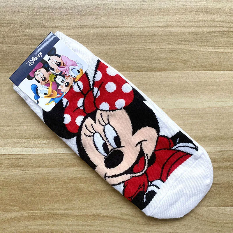 1 pz Disney ladies socks cartoon print doll Mickey/Minnie/Goofy/Daisi cotton socks cute cute color cotton socks