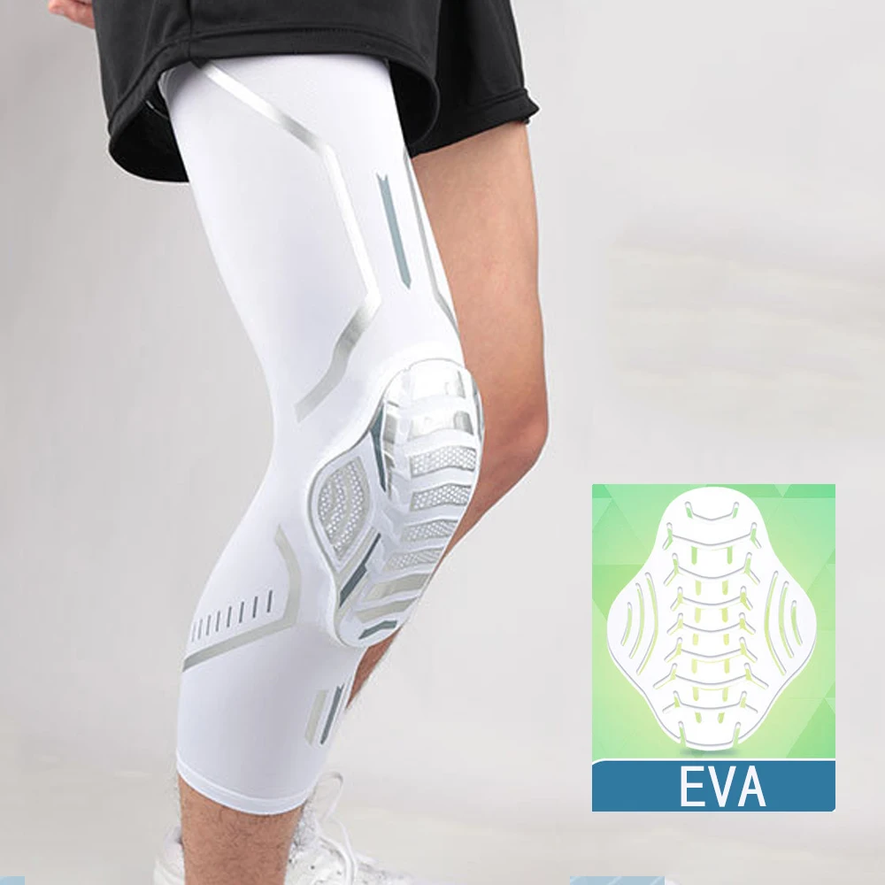 Joelheiras anticolisão para adultos, capas de perna, proteção de ciclismo, basquete, esportes, novo, 2021, 1 pc