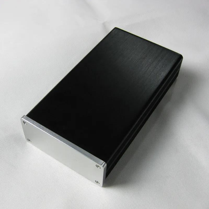 BZ1105 алюминиевый корпус усилителя аудио электронный Чехол DIY электронный проект PCB инструмент коробка 114*50*210 мм