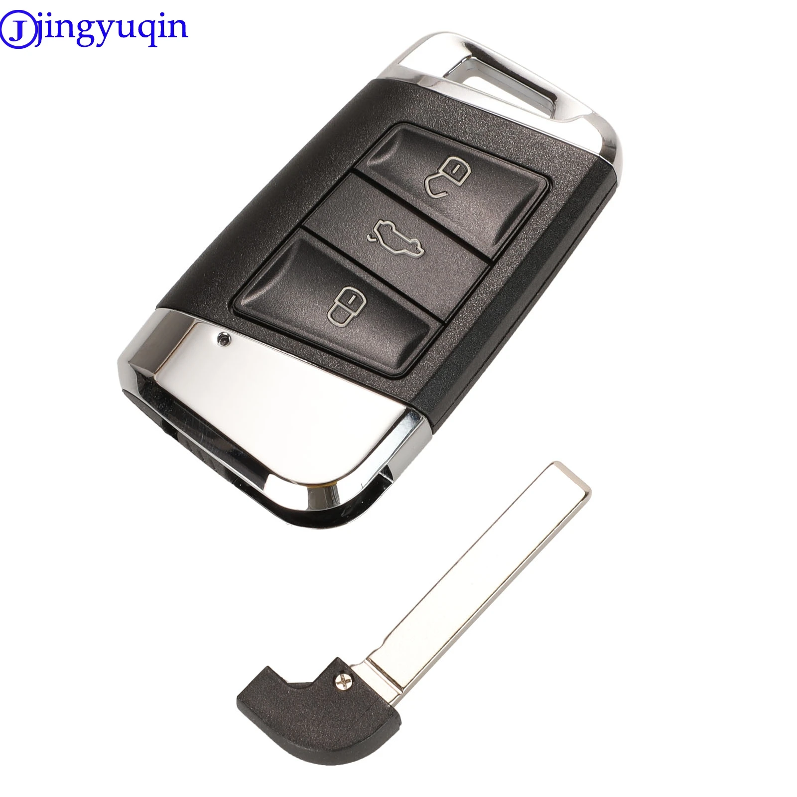 jingyuqin 315MHZ MQB 3B Remote Car Key Control For Volkswagen VW Magotan Passat B8 Skoda A7 Control Full Key