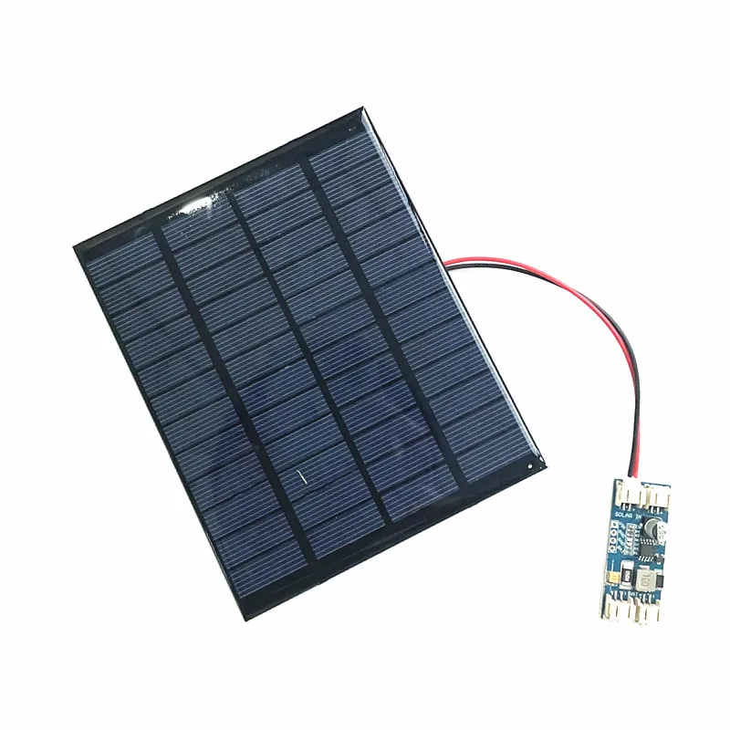 Panel słoneczny 12V Mini układ słoneczny DIY dla akumulator ładowarki do telefonów przenośne ogniwo słoneczne 2W 2.5W 3W z ładowarka solarna CN3791