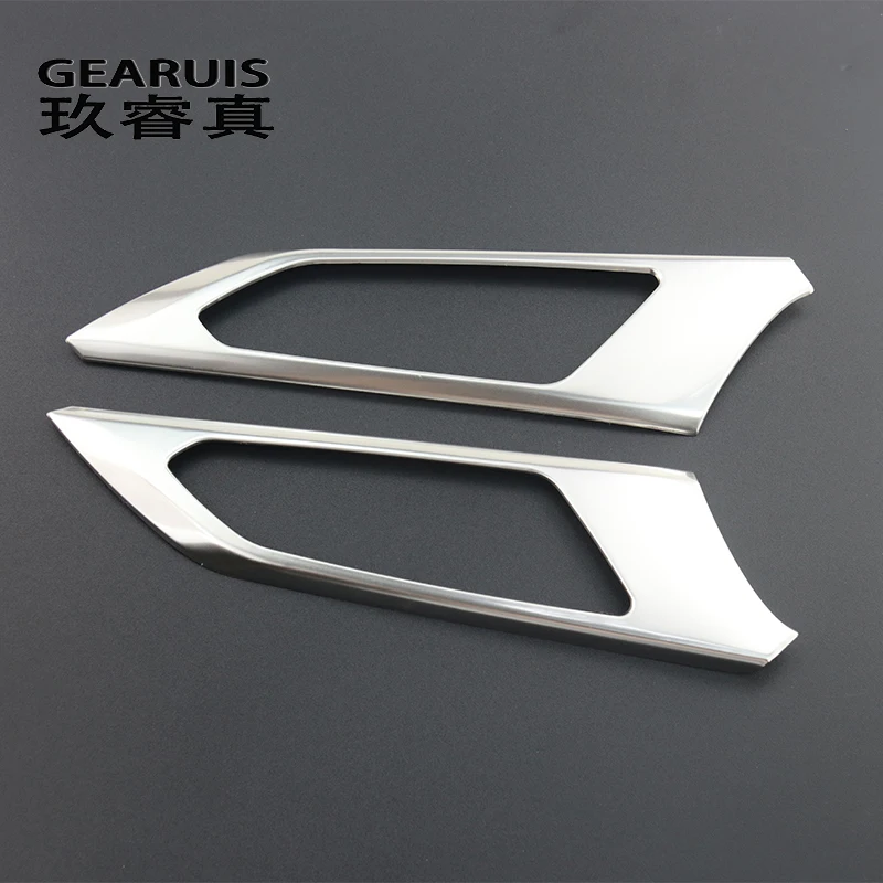 Car Styling Interior Door Handle Bowl decoration Cover Sticker and decals Trim For VW Volkswagen Polo 2019 2020 Auto Accessories