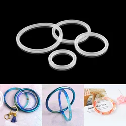 4 Size Bracelet Resin Silicone Mold UV Resin Bracelet Epoxy Resin Molds For DIY Jewelry Making Finding Tools Supplies