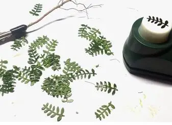 New pattern  Miniature model  Leaf Maker  Sand Table Scene Modeling Tool  DIY  Leaf paper