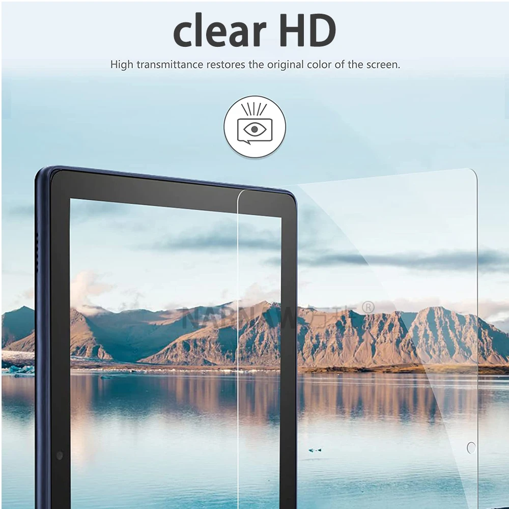 Clear Scratch Proof Tempered Glass Screen Protector For Amazon Fire HD 10 2021 All-new Fire HD 10 Plus Kids Pro