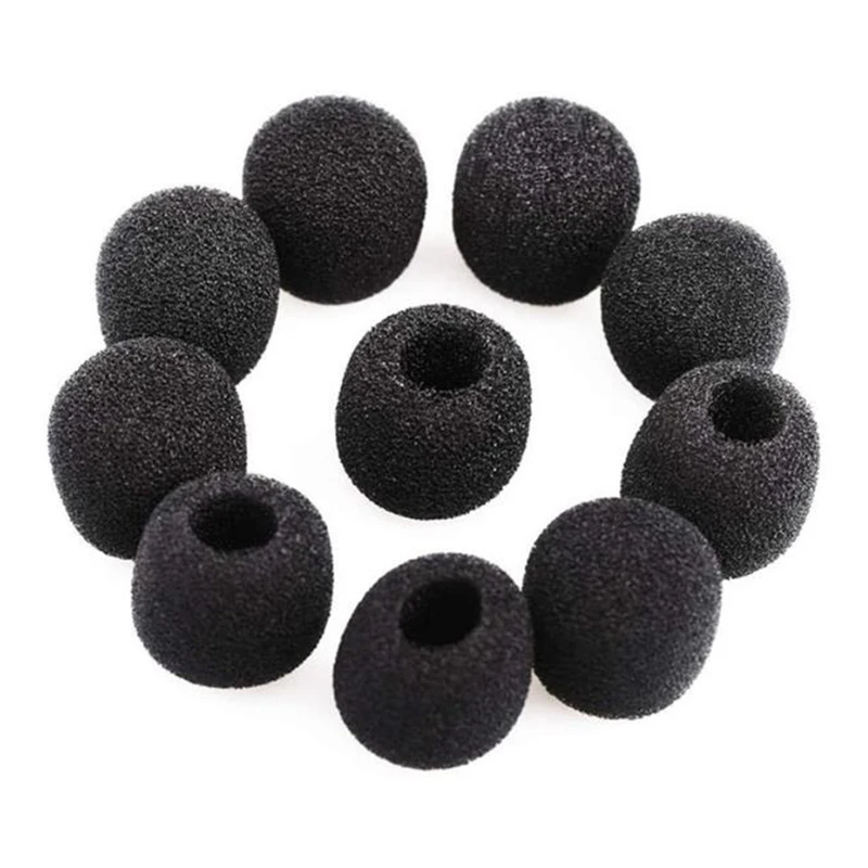 Mini Microfoon Cover Headset Vervanging Foam Mic Cover Voorruit