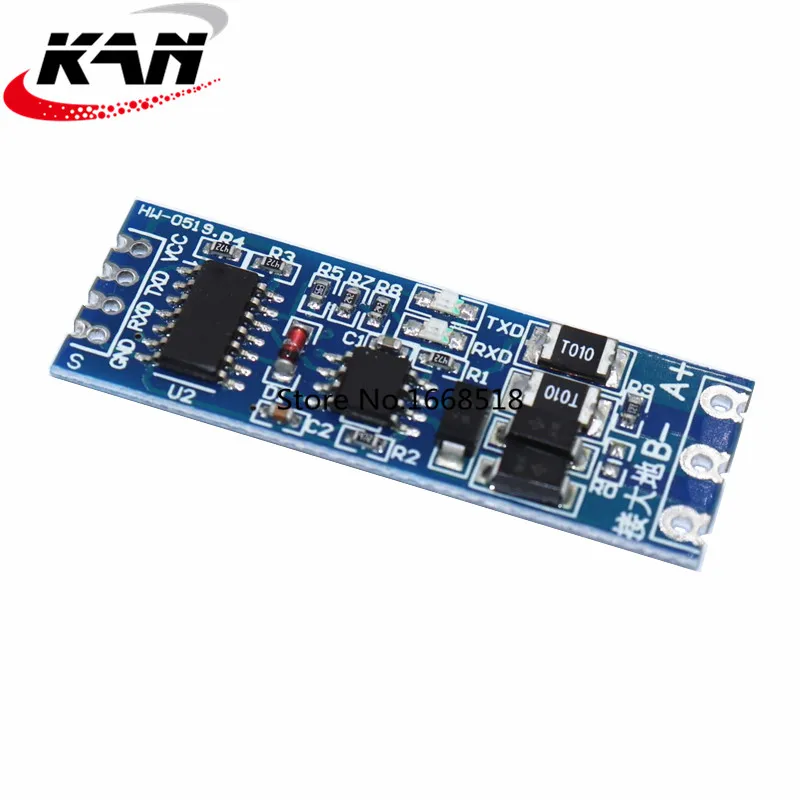 Módulo ttl para rs485, entrada uart, conversor, módulo adaptador