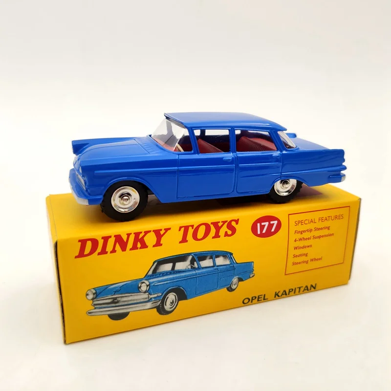 

Коллекция моделей DeAgostini 1/43 Dinky toys 177 Opel Kapitan Met Vensters