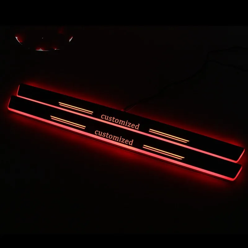 

LED Car pedal light Sill Pathway welcome scuff Light For Renault Clio 3 III 4 IV Door moving pedal lights