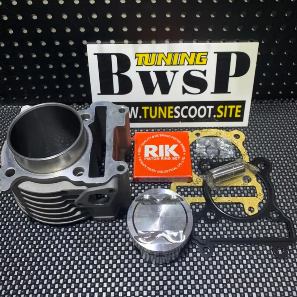 

BWS125 Cylinder Kit 59-75mm 15P BWSP Big Bore ZUMA125 CYGNUS125 GTR125 RS100 MIO115 Racing Set With Forged Piston Tuning Bws 125