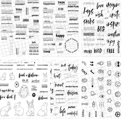 German Easter Clear Stamp Transparent Seal For DIY Scrapbooking/Card Making C626